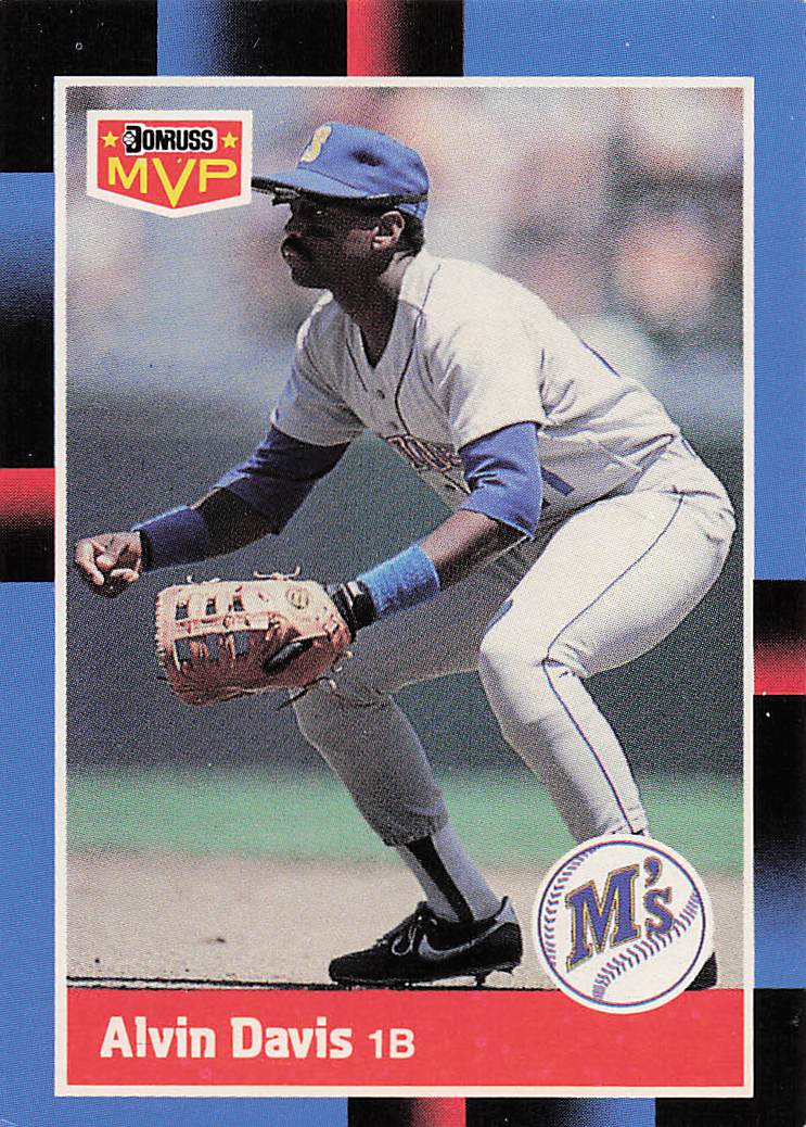 1988 Donruss Baseball Bonus MVPs Alvin Davis #BC-25
