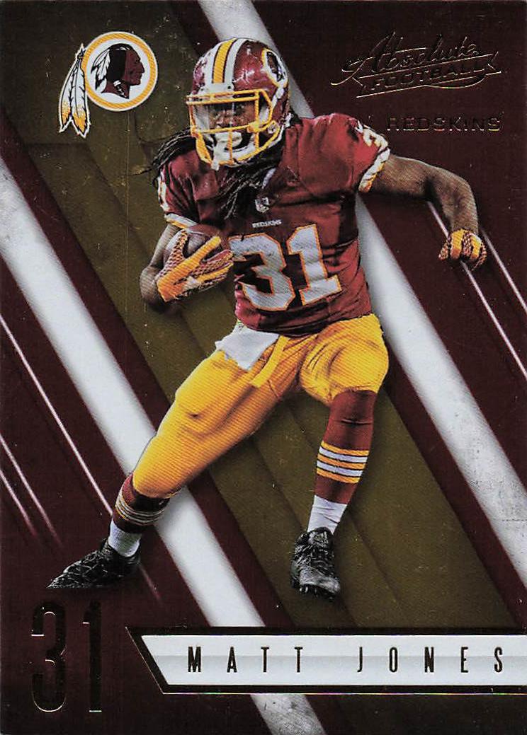 2016 Panini Absolute Football Matt Jones #90