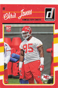 2016 Donruss Football Chris Jones #309 Rookie