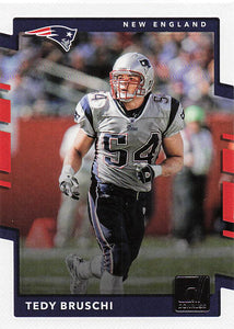 2017 Donruss Football Tedy Bruschi #17
