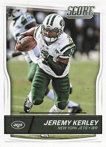 2016 Score Football Jeremy Kerley #225