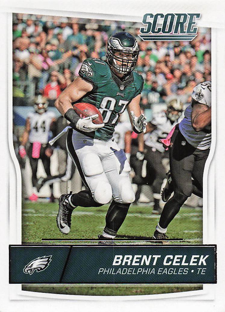 2016 Score Football Brent Celek #247