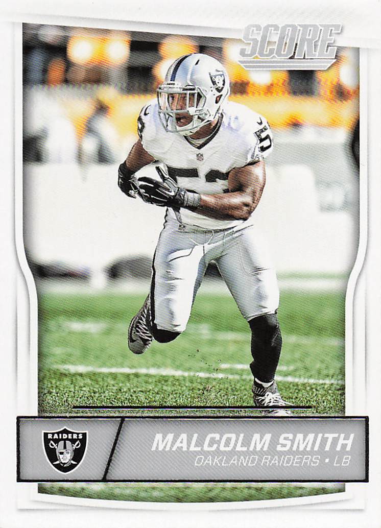 2016 Score Football Malcolm Smith #237
