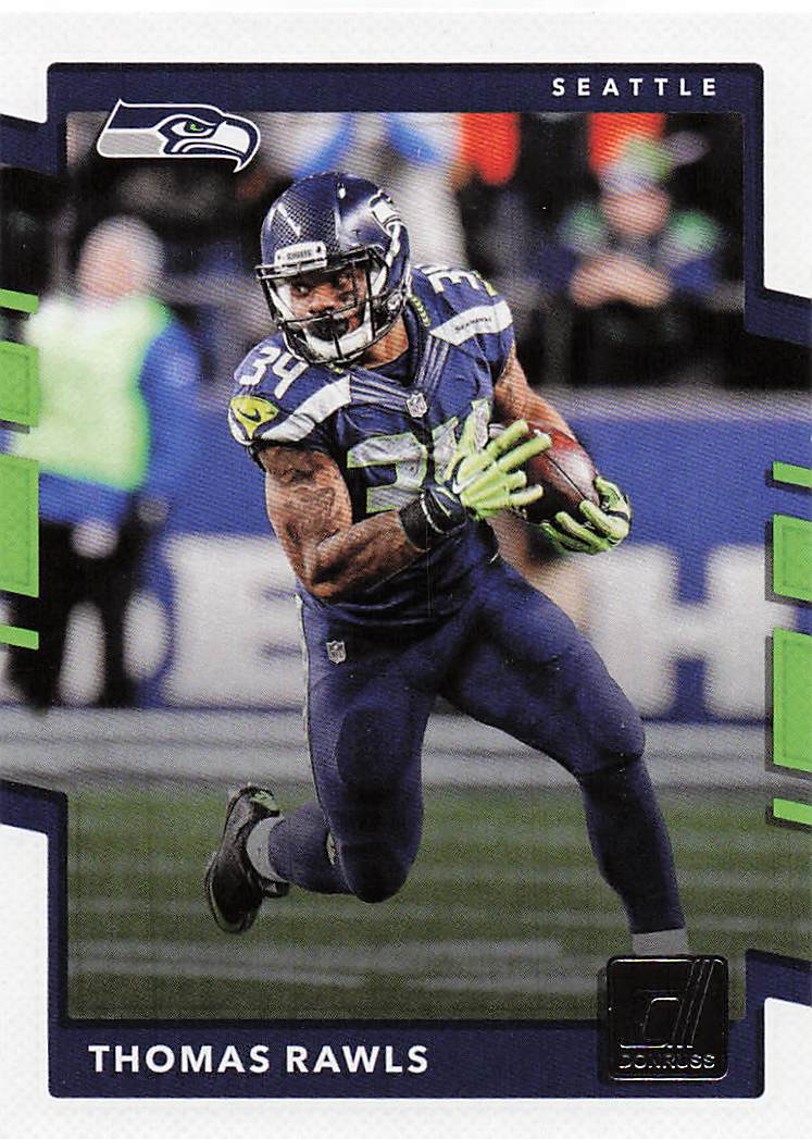 2017 Donruss Football Thomas Rawls #155