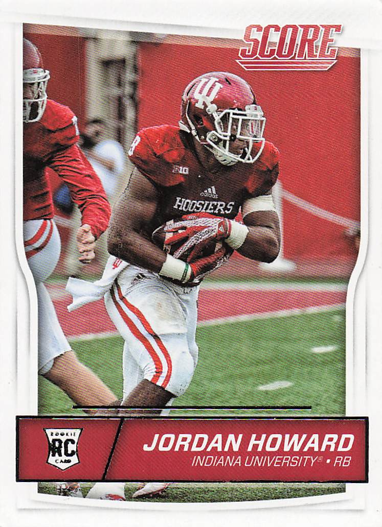 2016 Score Football Jordan Howard #356 Rookie