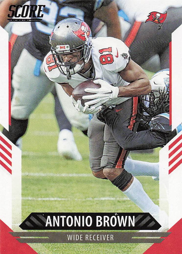 2021 Score Football Antonio Brown #14