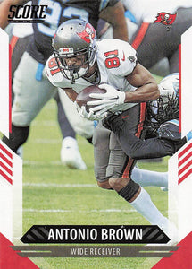 2021 Score Football Antonio Brown #14
