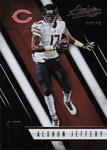 2016 Panini Absolute Football Alshon Jeffery #76