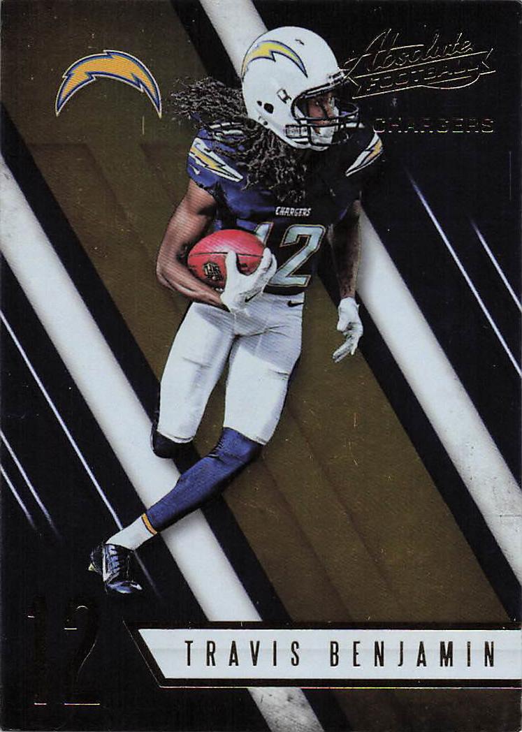 2016 Panini Absolute Football Travis Benjamin #29