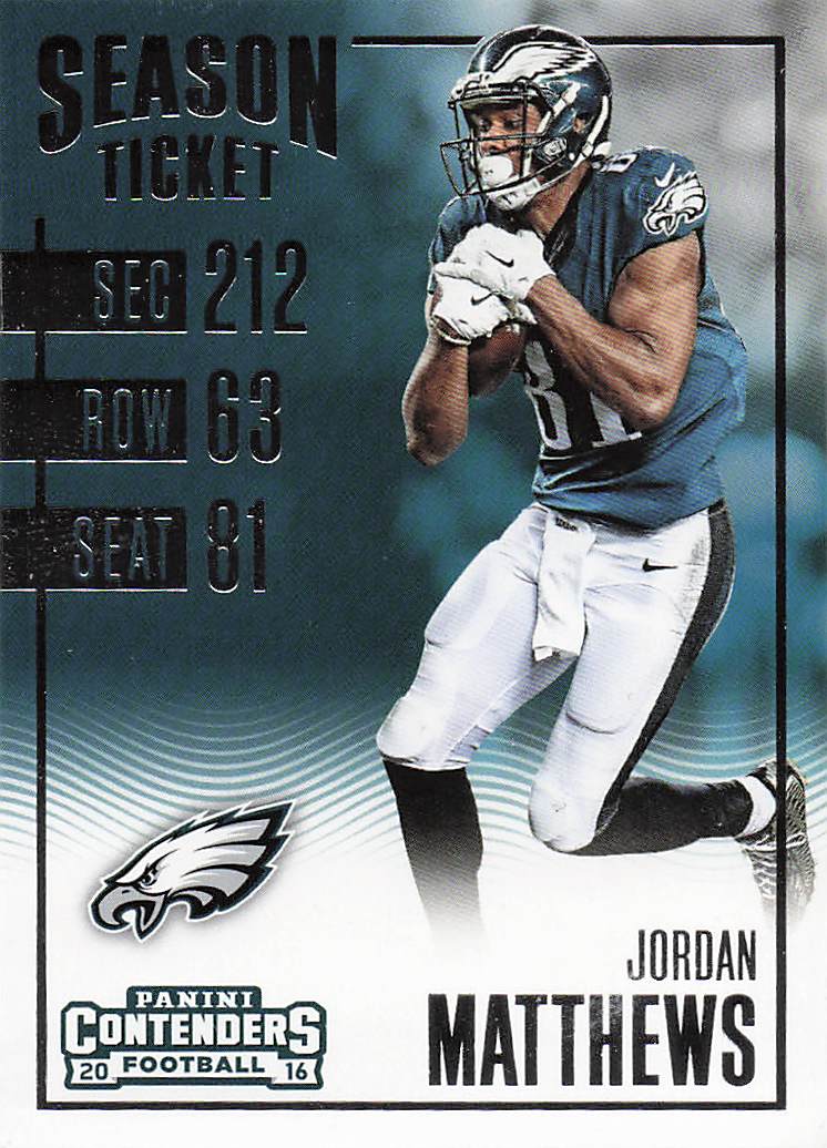 2016 Panini Contenders Football Jordan Matthews #9