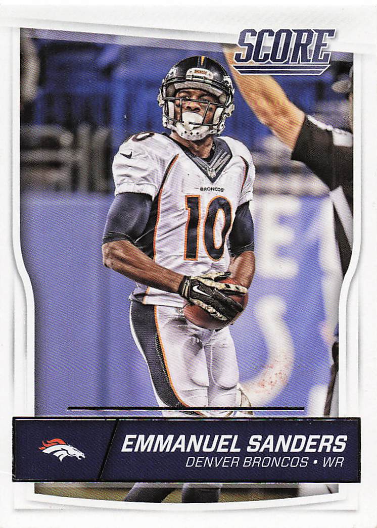 2016 Score Football Emmanuel Sanders #100