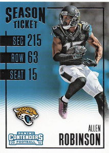 2016 Panini Contenders Football Allen Robinson #97