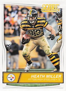2016 Score Football Scorecard Heath Miller #254