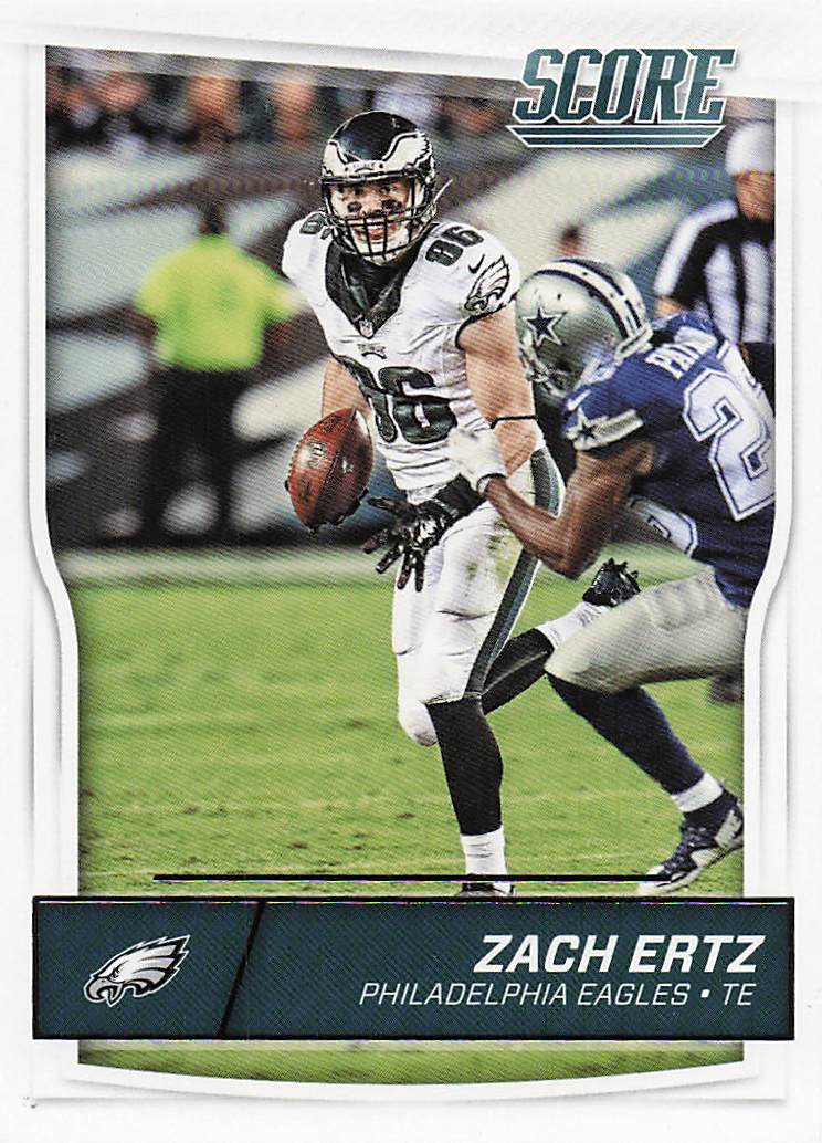 2016 Score Football Zach Ertz #244
