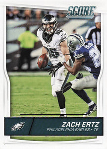 2016 Score Football Zach Ertz #244