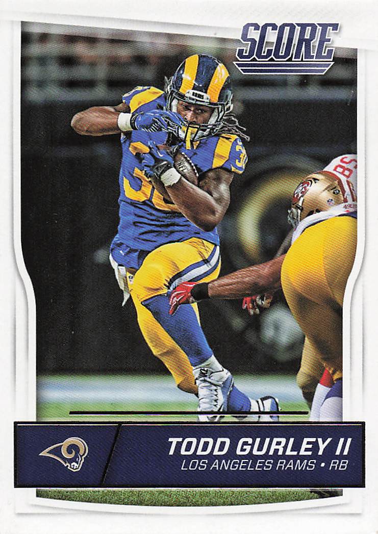 2016 Score Football Todd Gurley II #293
