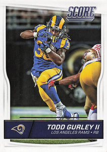 2016 Score Football Todd Gurley II #293