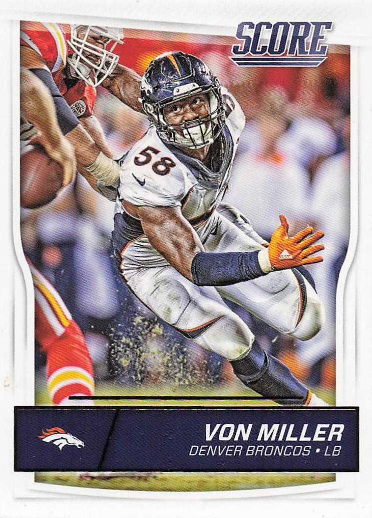 2016 Score Football Von Miller #104