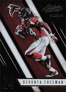 2016 Panini Absolute Football Devonta Freeman #62