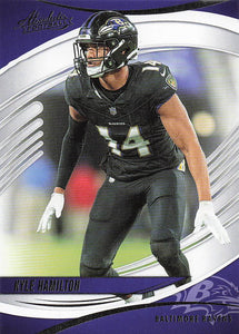 2025 Panini Absolute Football Retail Kyle Hamilton #28