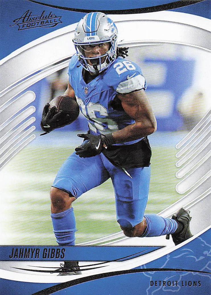2025 Panini Absolute Football Retail Jahmyr Gibbs #91