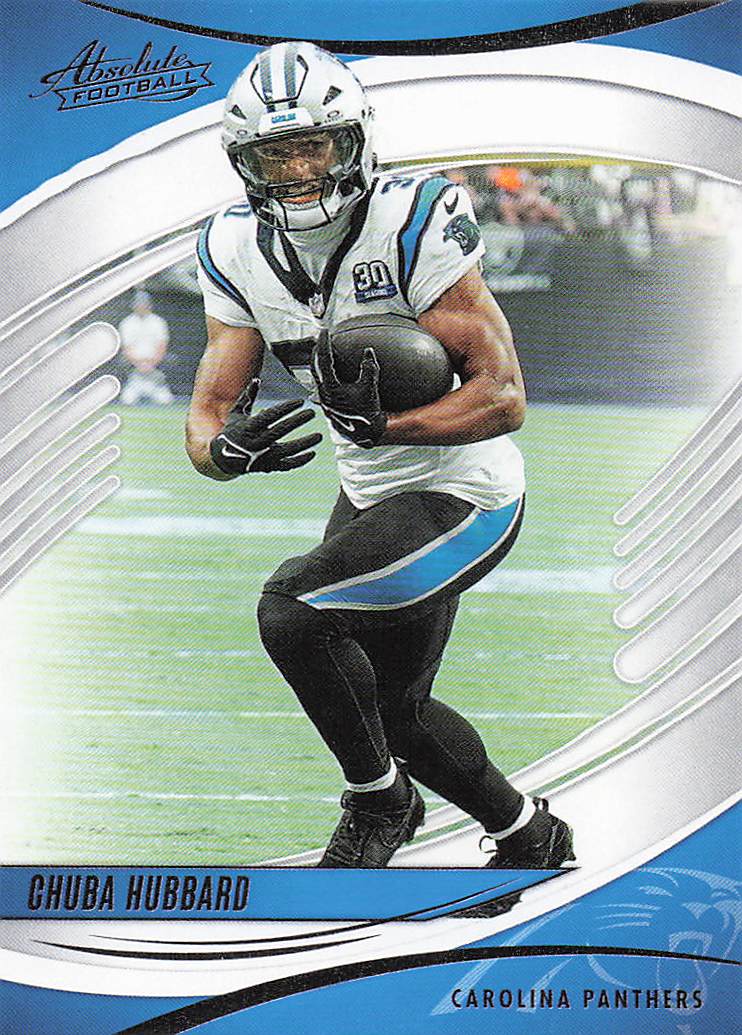 2025 Panini Absolute Football Retail Chuba Hubbard #15