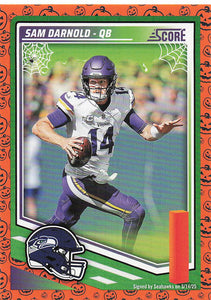 2025 Score-A-Treat Football Sam Darnold #40