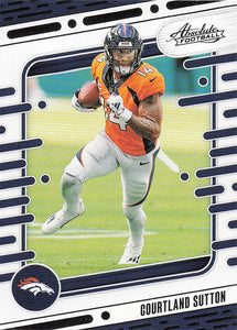 2024 Panini Absolute Football Retail Courtland Sutton #30