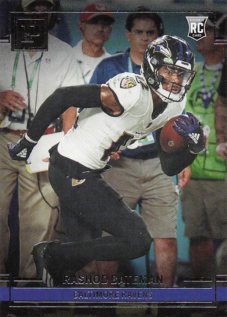 2021 Panini Chronicles Football Panini Rashod Bateman #PA-28