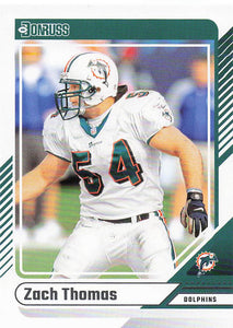 2024 Donruss Football Zach Thomas #234