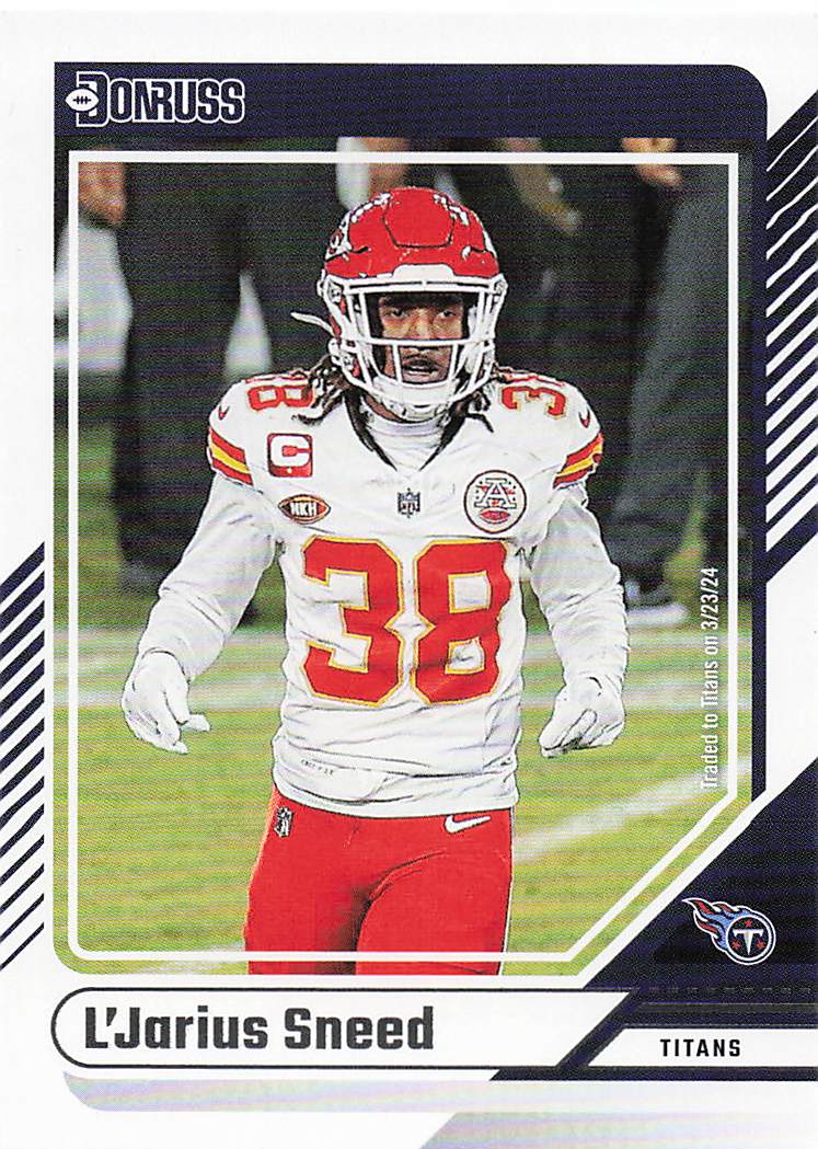 2024 Donruss Football L'Jarius Sneed #216