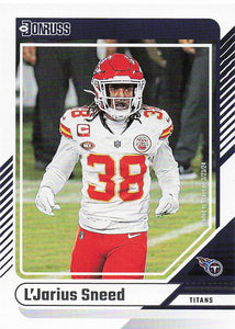 2024 Donruss Football L'Jarius Sneed #216