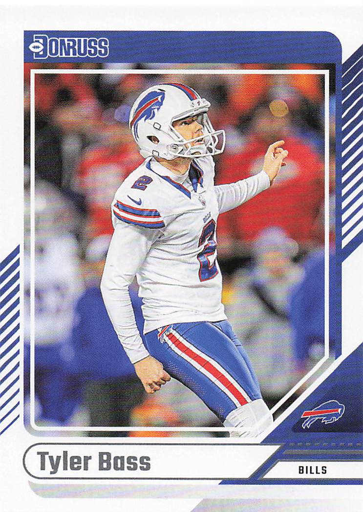 2024 Donruss Football Tyler Bass #224