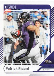 2024 Donruss Football Patrick Ricard #211