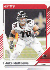 2024 Donruss Football Jake Matthews #218