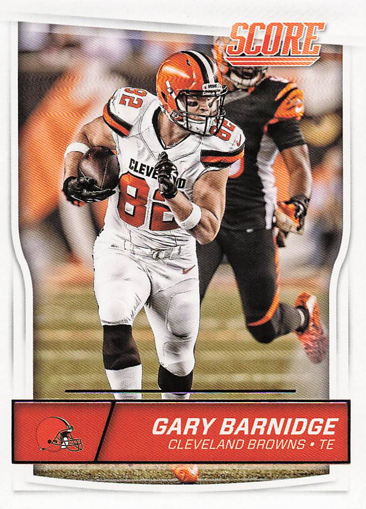 2016 Score Football Gary Barnidge #81