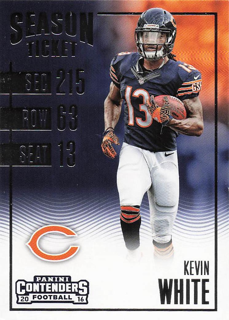2016 Panini Contenders Football Kevin White #29