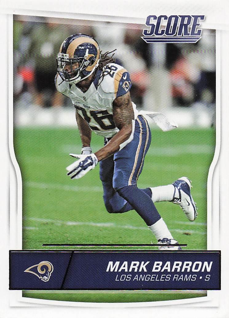 2016 Score Football Mark Barron #299
