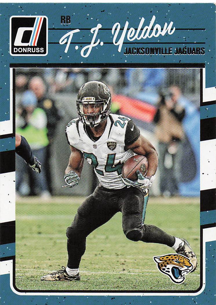 2016 Donruss Football T.J. Yeldon #134