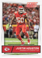 2016 Score Football Justin Houston #167