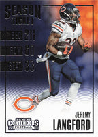 2016 Panini Contenders Football Jeremy Langford #27