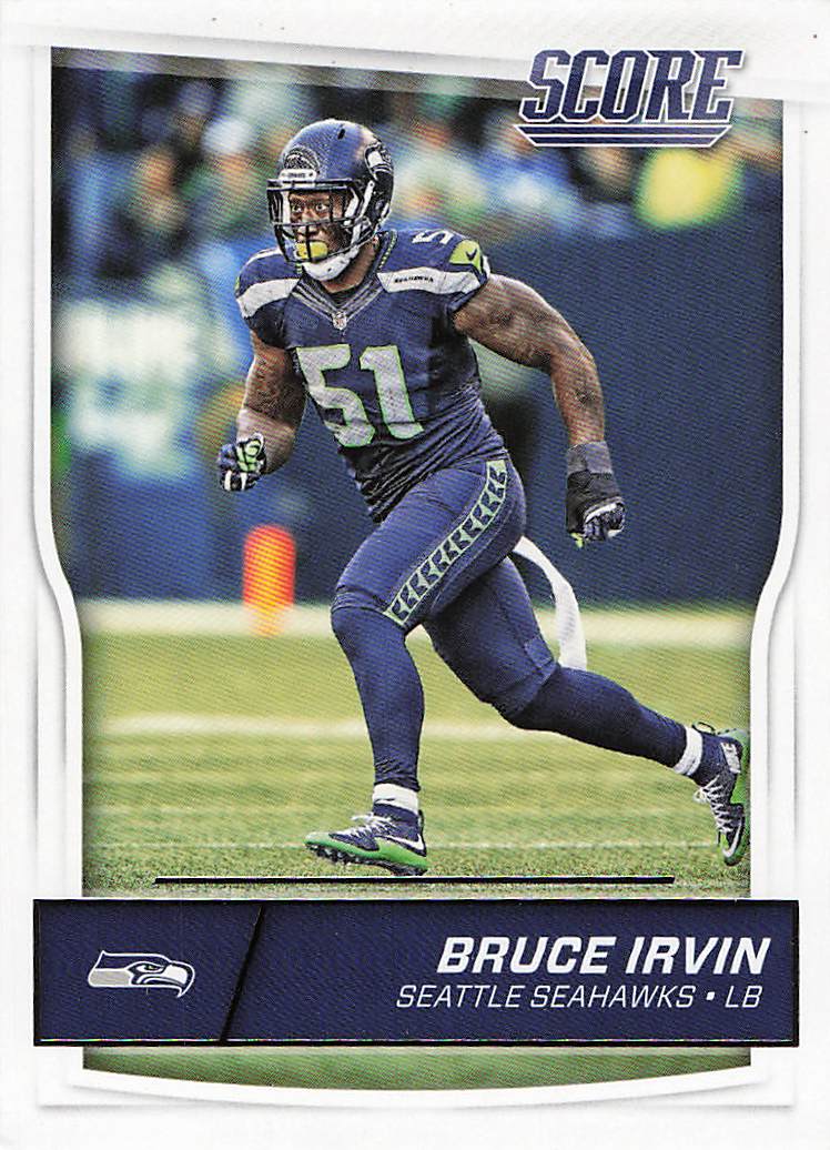2016 Score Football Bruce Irvin #291