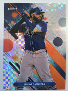 2025 Finest Baseball Checkerboard Junior Caminero #44