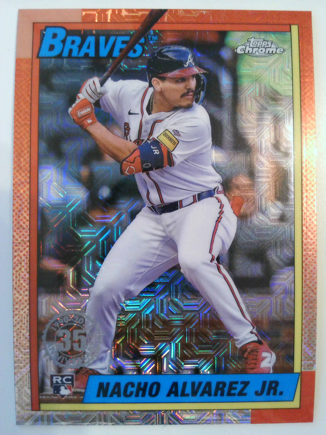 2025 Topps 1990 Topps 35th Anniversary Chrome Nacho Alvarez Jr. #T90C-28