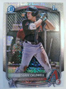 2025 Bowman Baseball Chrome Prospects Mojo Refractor Slade Caldwell #BCP-21