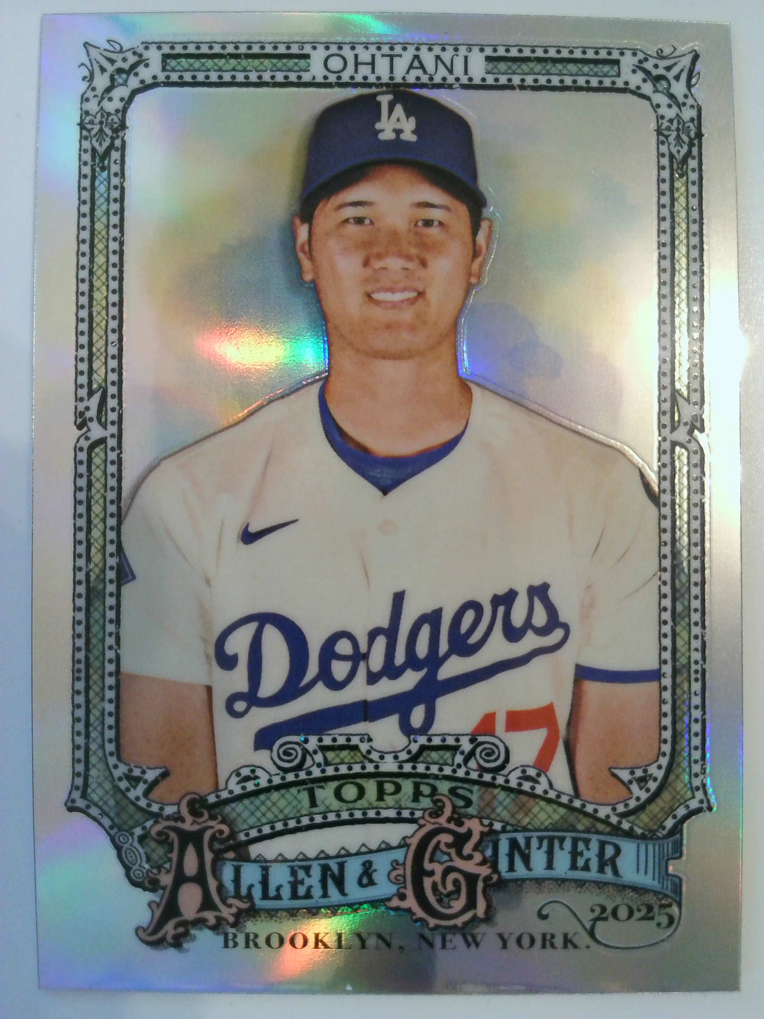 2025 Topps Allen & Ginter Baseball Chrome Refractor Shohei Ohtani #132