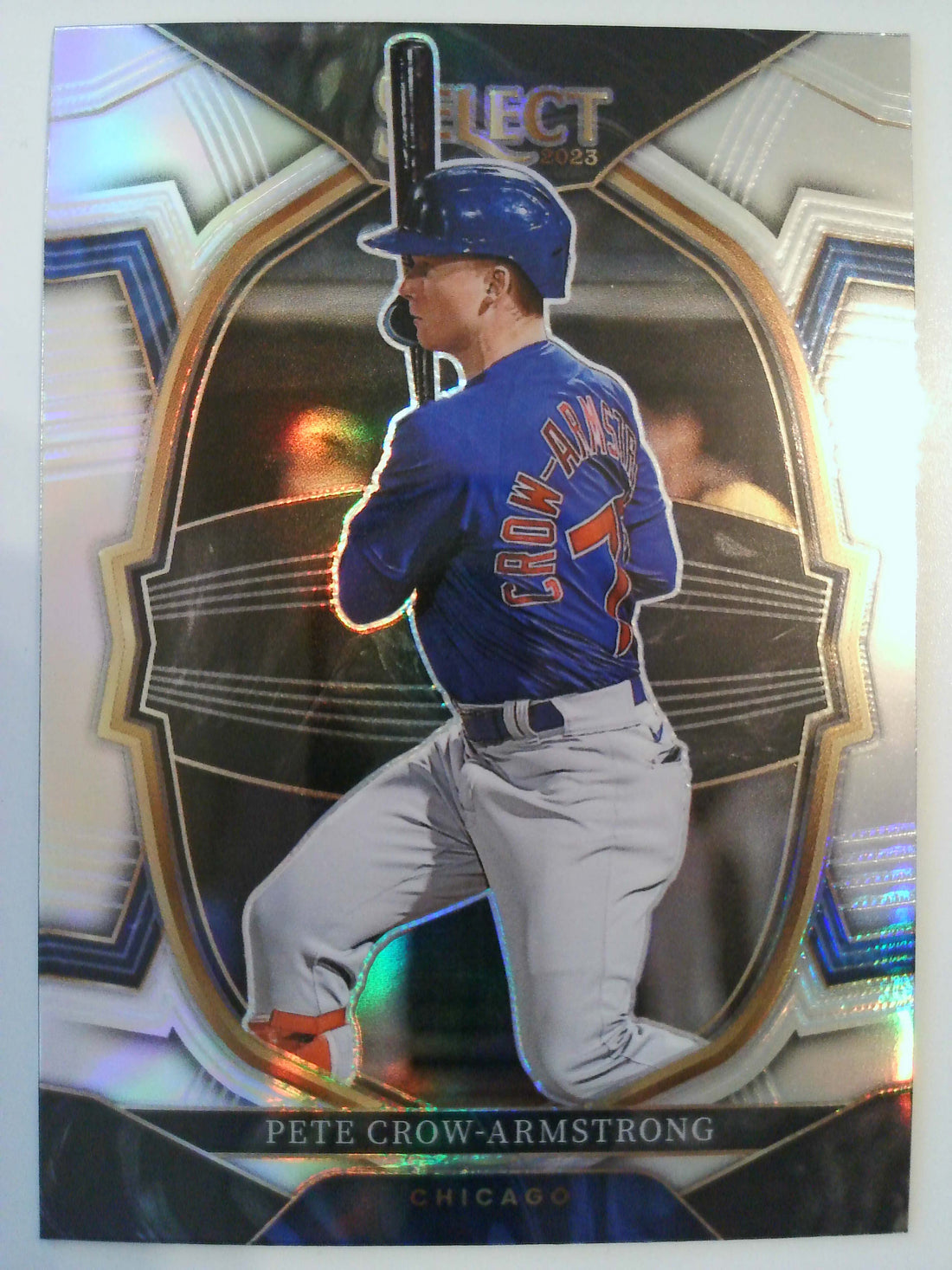 2023 Panini Select Baseball Silver Prizm Pete Crow-Armstrong #11