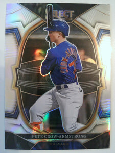 2023 Panini Select Baseball Silver Prizm Pete Crow-Armstrong #11