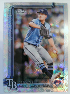 2025 Topps Chrome Logofractor Edition Baseball Shane McClanahan #298