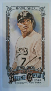 2025 Topps Allen & Ginter Baseball Mini Ivan Rodriguez #309